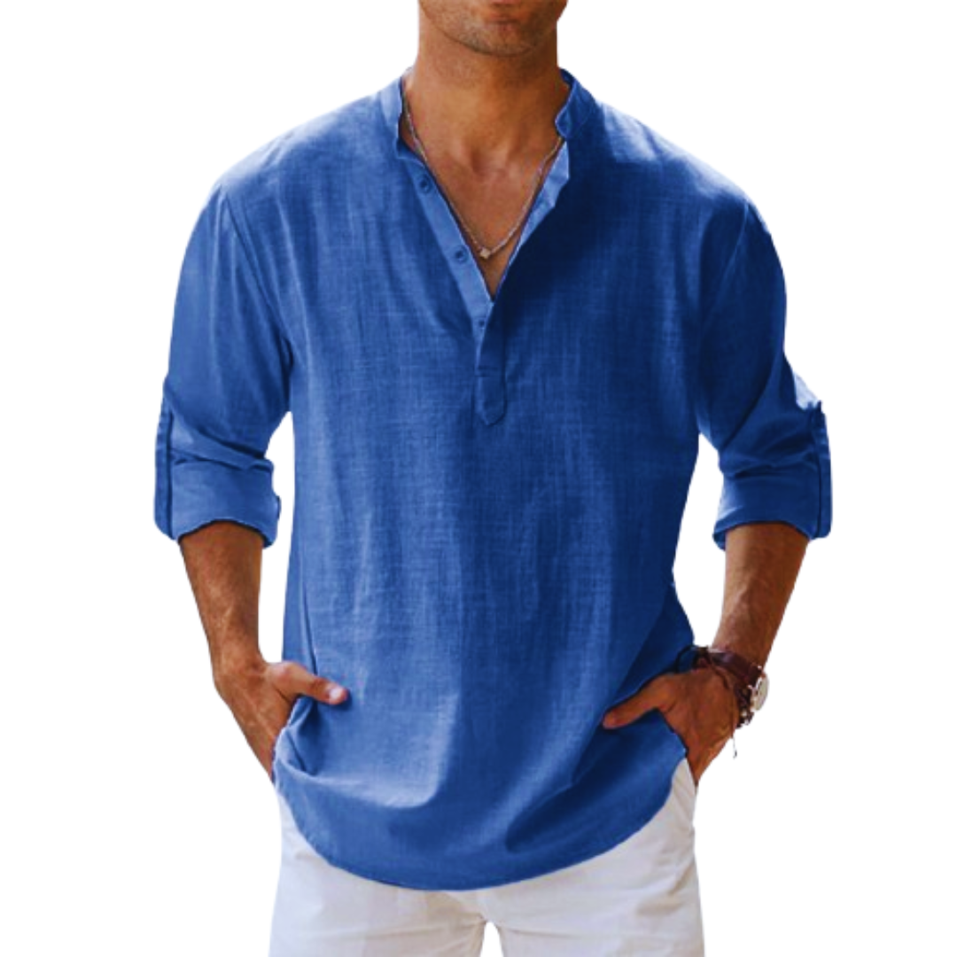 Henley-Shirt Nils – Produktansicht