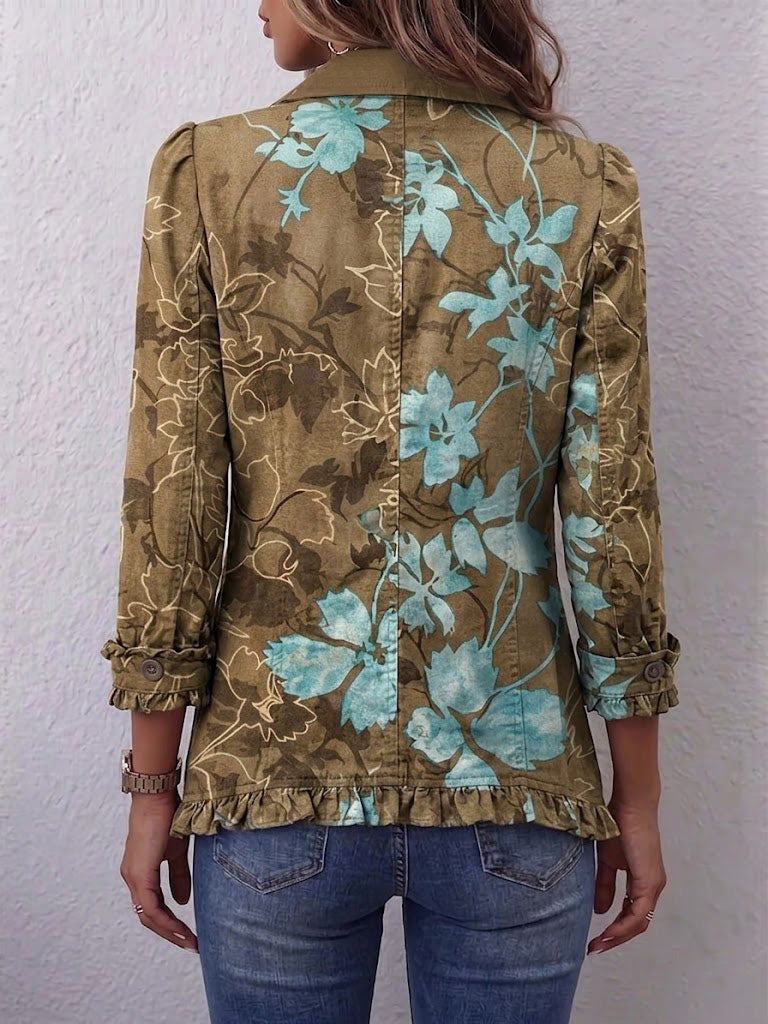 Sina – Leichte Rüschenjacke – Produktansicht