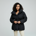 Nora Pufferjacke mit Bindegürtel – Produktansicht