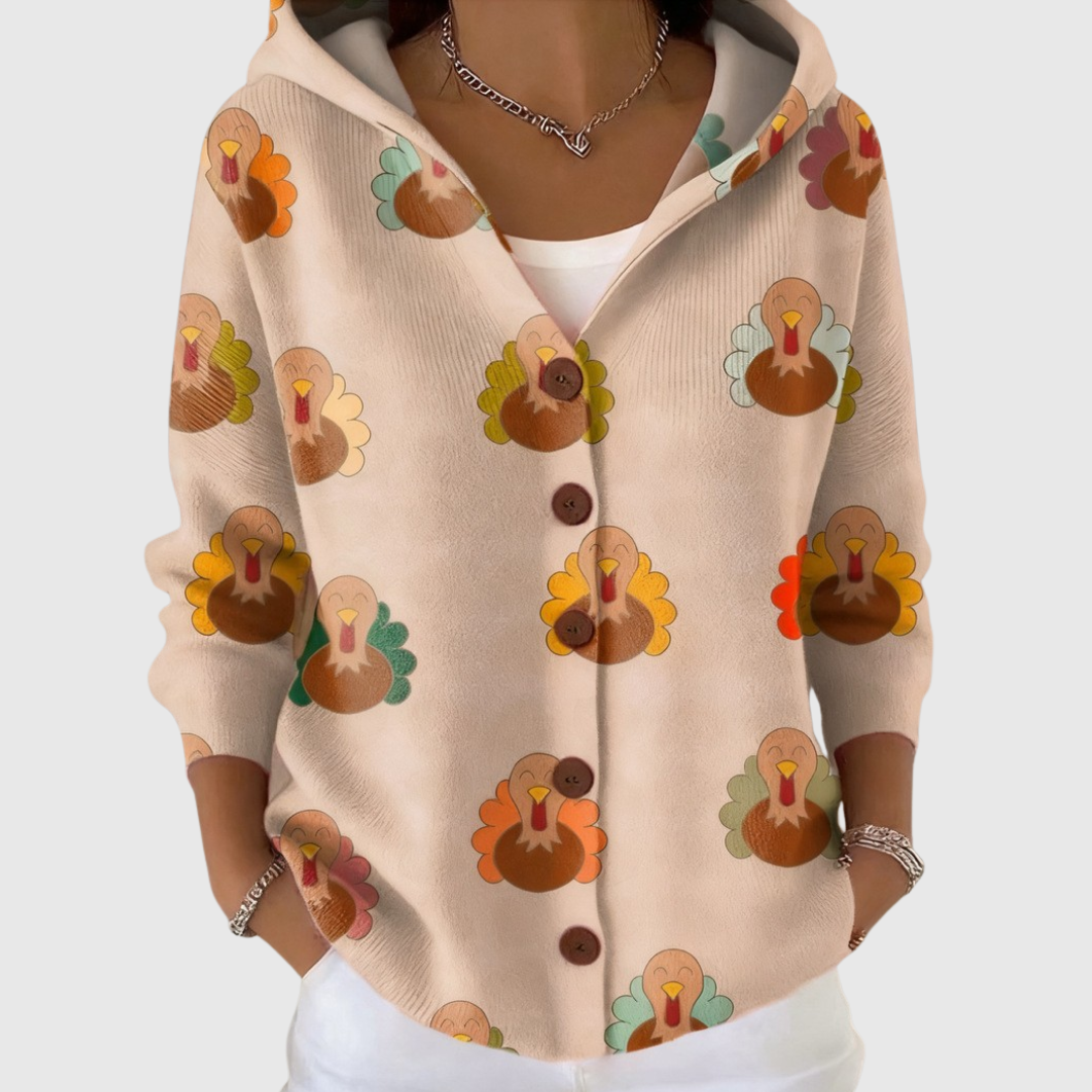 Elin Kapuzen-Cardigan – Produktansicht