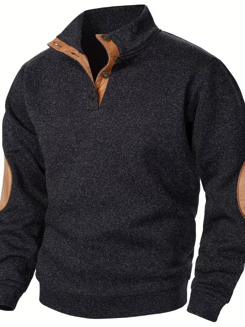 Sweatshirt Luan – Farbe: Nero