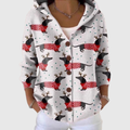 Lina Kapuzenstrickjacke – Produktansicht