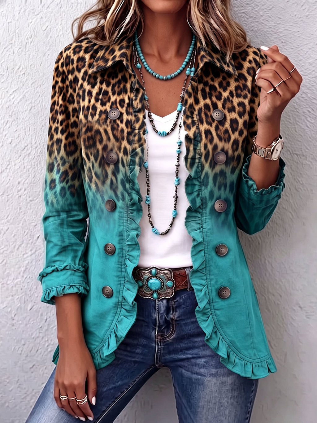 Jacke Mara – Farbe: Turchese