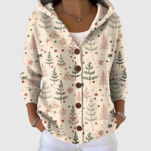 Alea Kapuzen-Strickjacke – Produktansicht