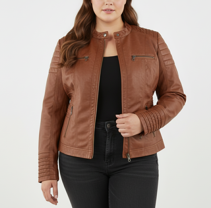 Bikerjacke Leni – Produktansicht