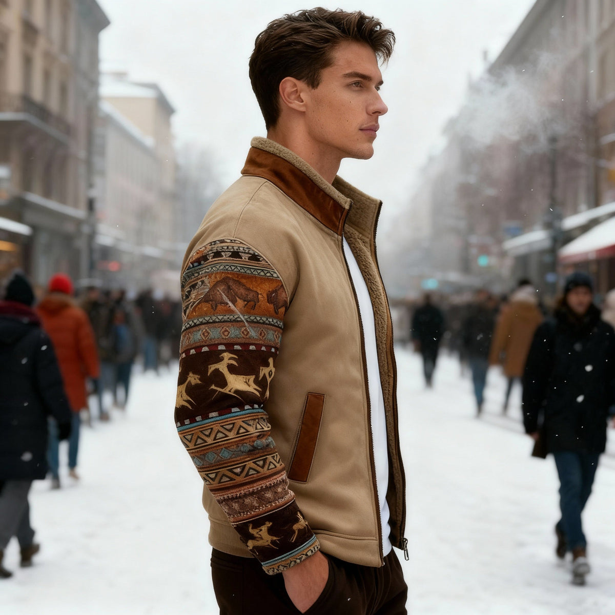 Fleecejacke Nilo – Produktansicht