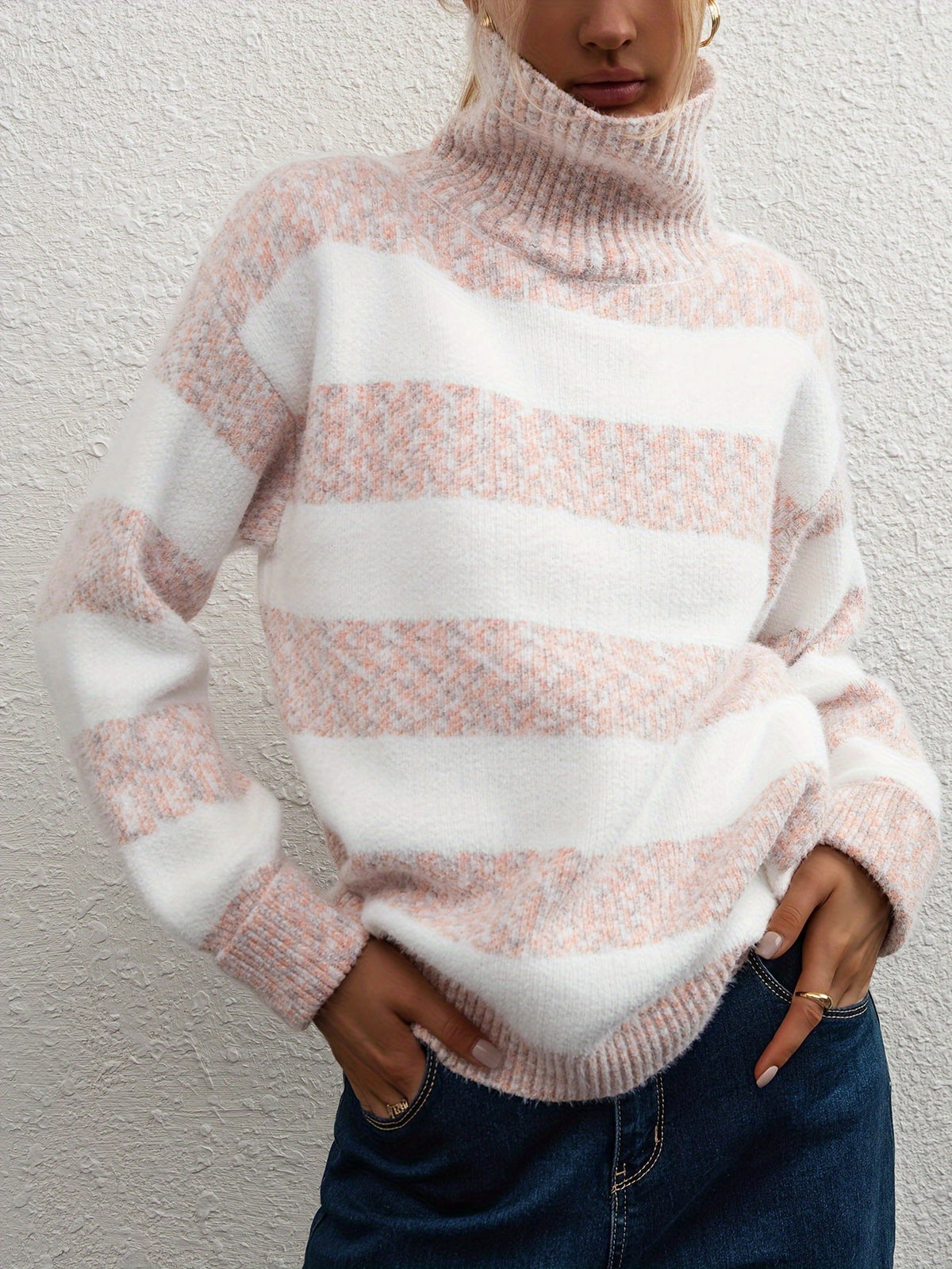 Rollkragenpullover Leona – Produktansicht