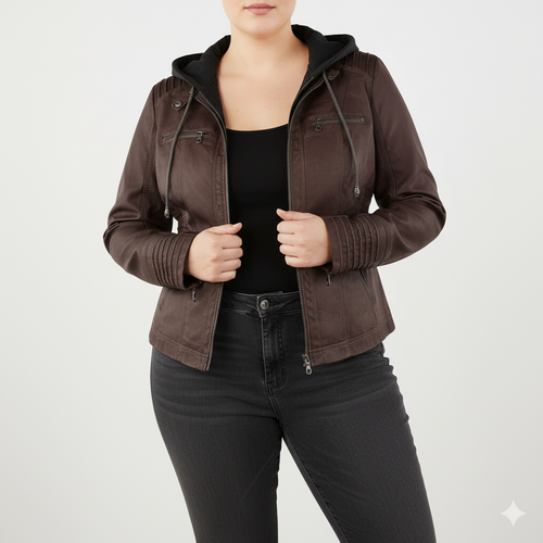 Bikerjacke Leni – Produktansicht