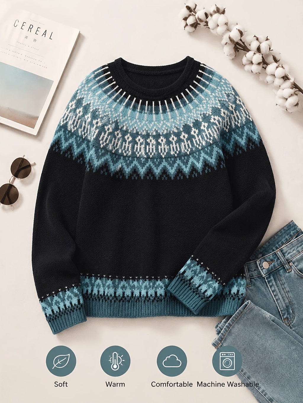 Pullover Leander – Produktansicht