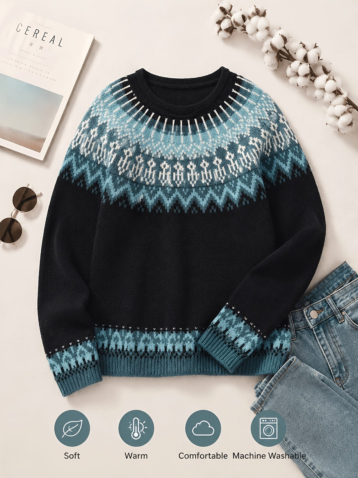 Pullover Leander – Produktansicht