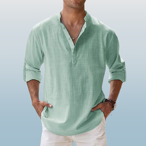 Henley-Shirt Nils – Produktansicht