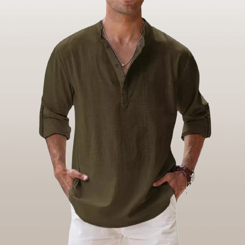 Henley-Shirt Nils – Produktansicht