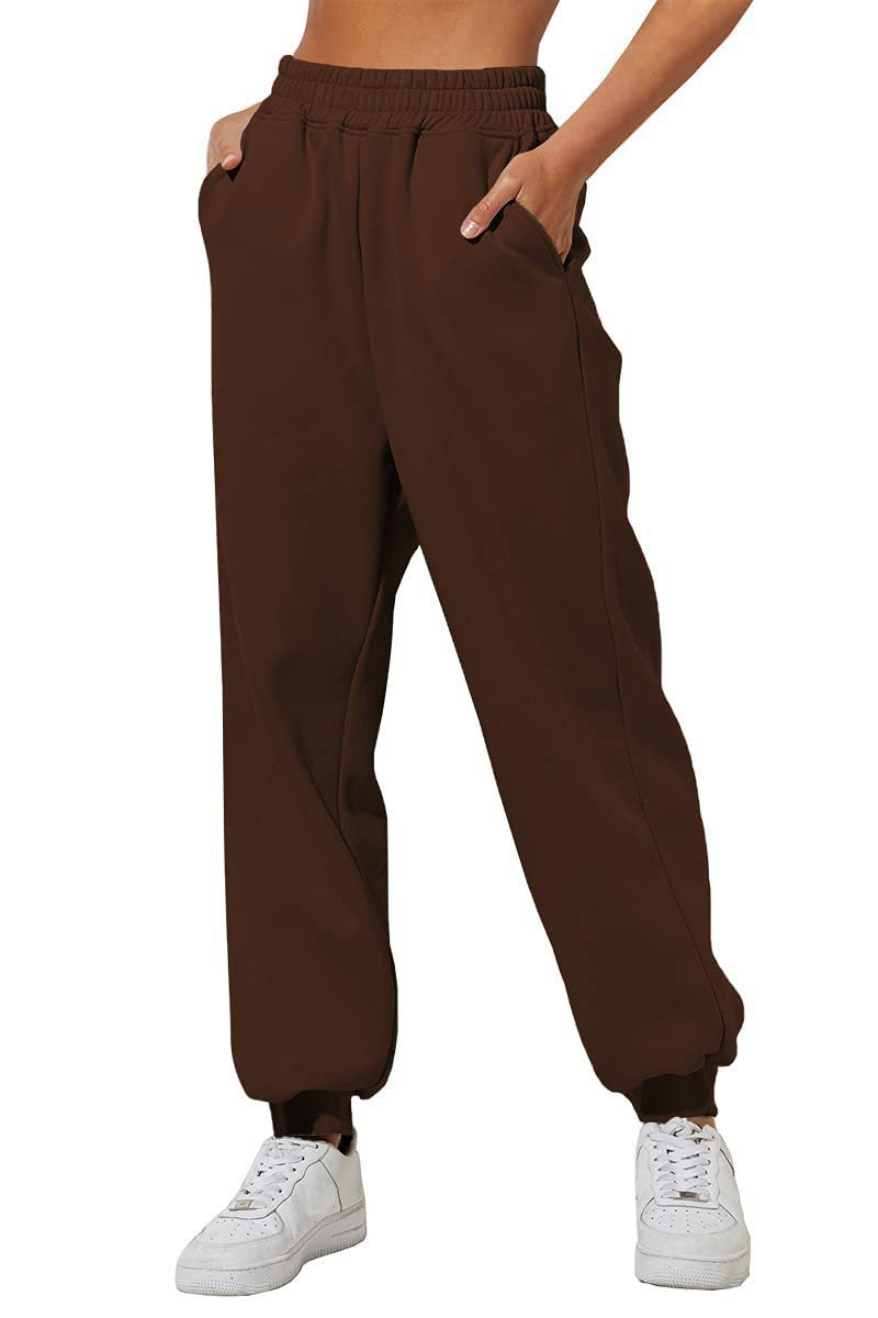 Mara Sweatpants – Farbe: Dunkelbraun