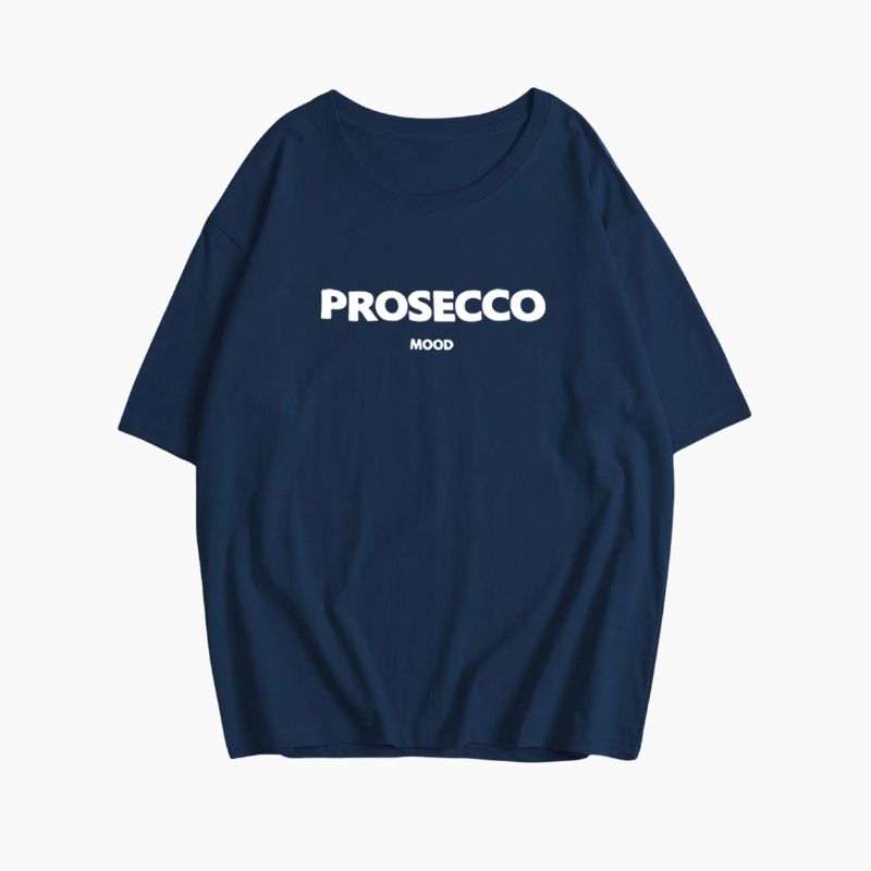 T-Shirt Nele „Prosecco“ Oversized – Produktansicht