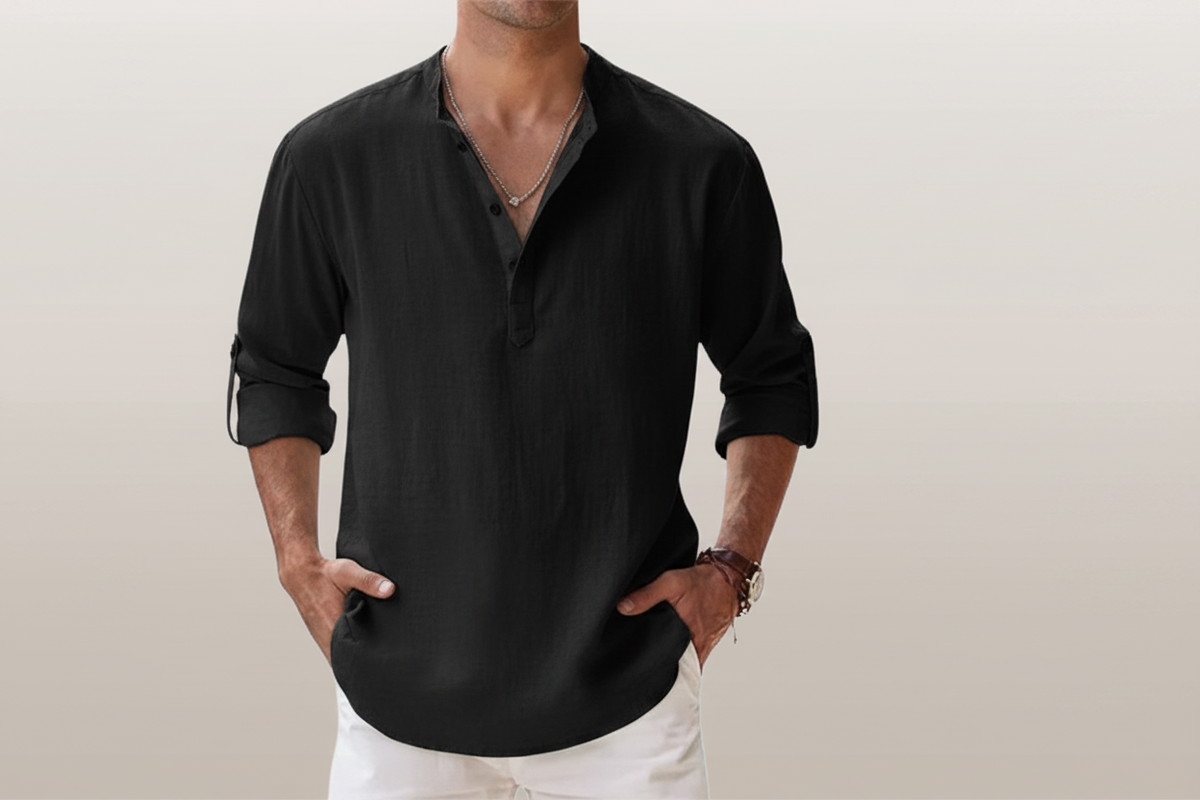 Henley-Shirt Nils