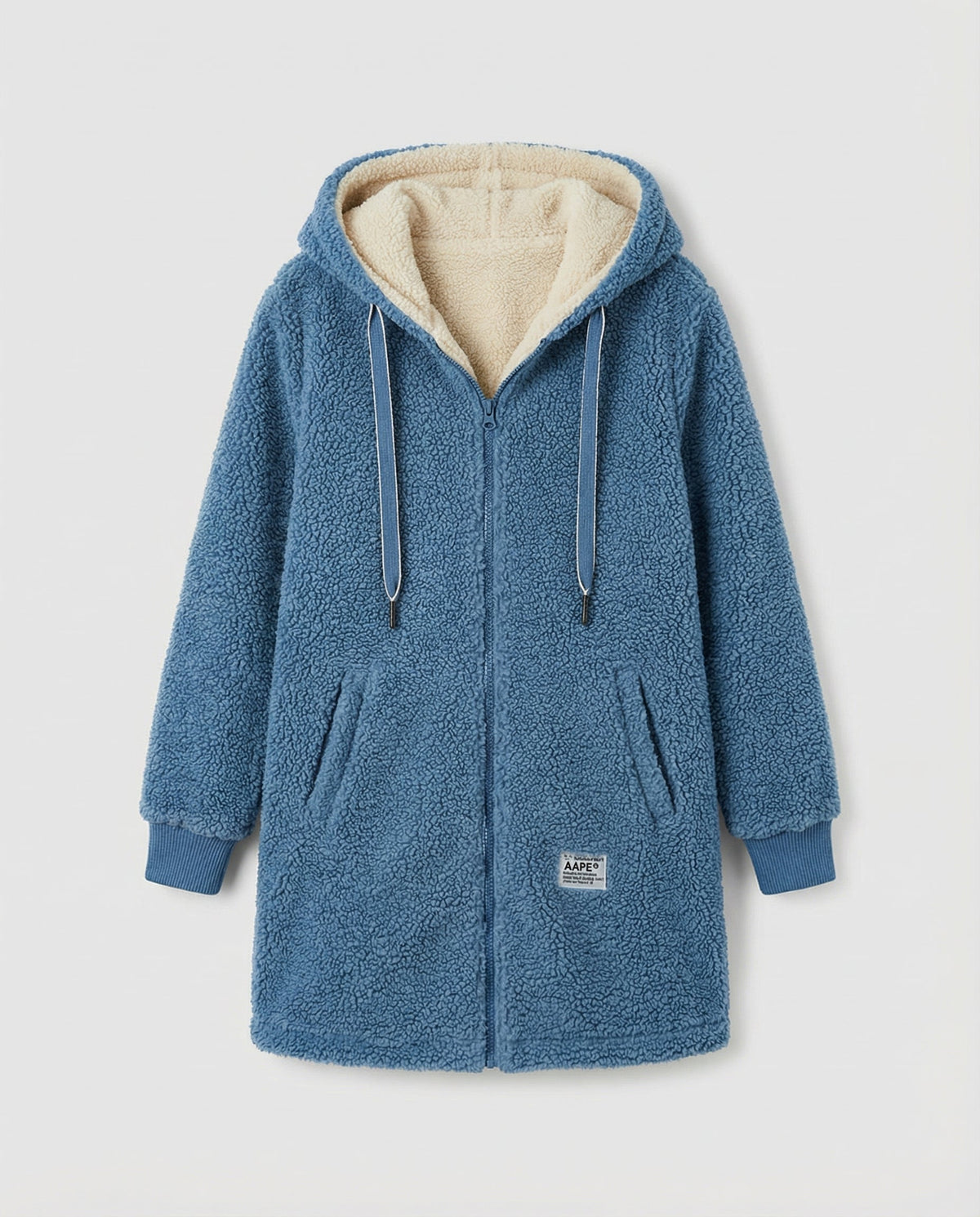 Mira Kapuzen-Fleecejacke – Produktansicht