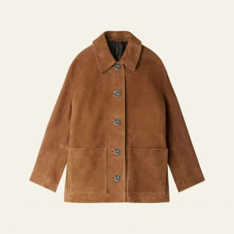 Milan Wildlederjacke – Produktansicht