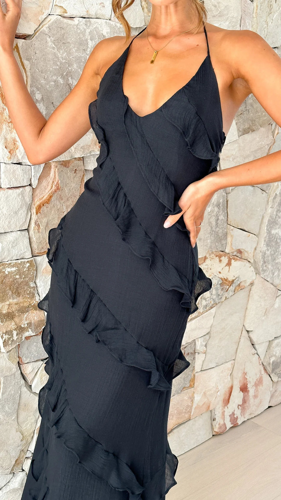 Maxikleid Elara – Produktansicht