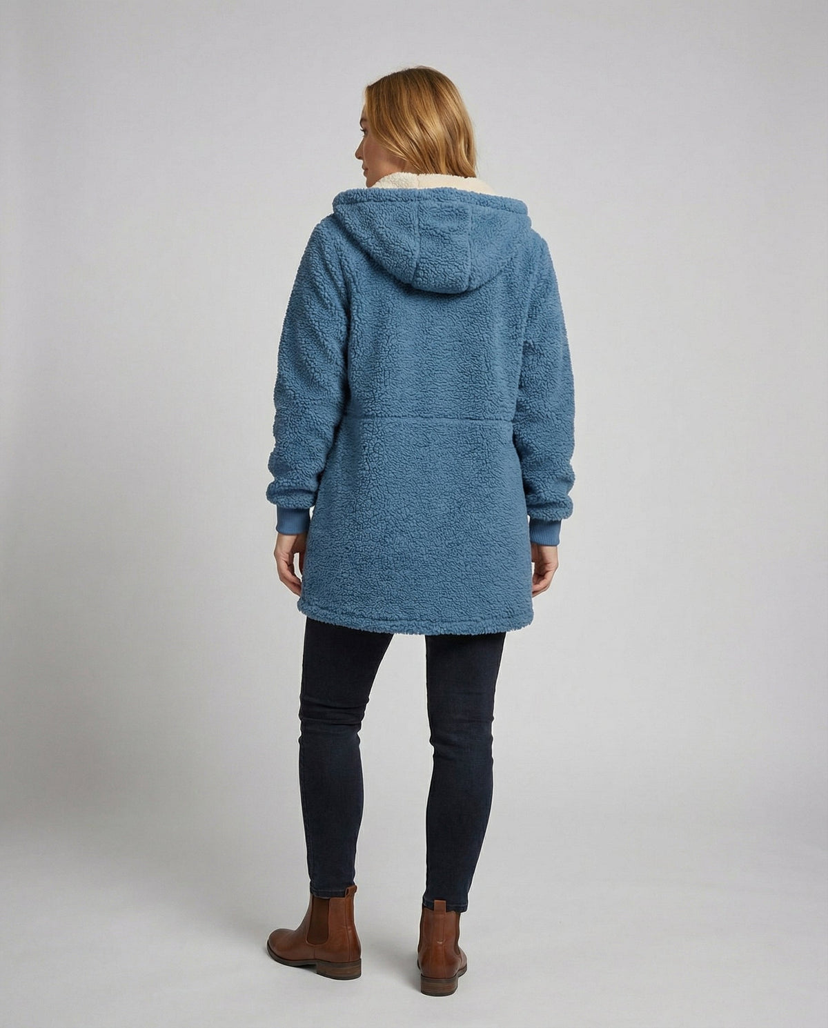 Mira Kapuzen-Fleecejacke – Produktansicht