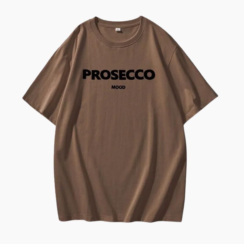 T-Shirt Nele „Prosecco“ Oversized – Produktansicht