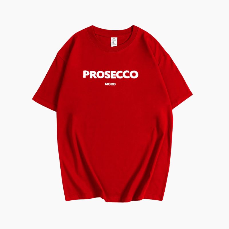 T-Shirt Nele „Prosecco“ Oversized – Produktansicht
