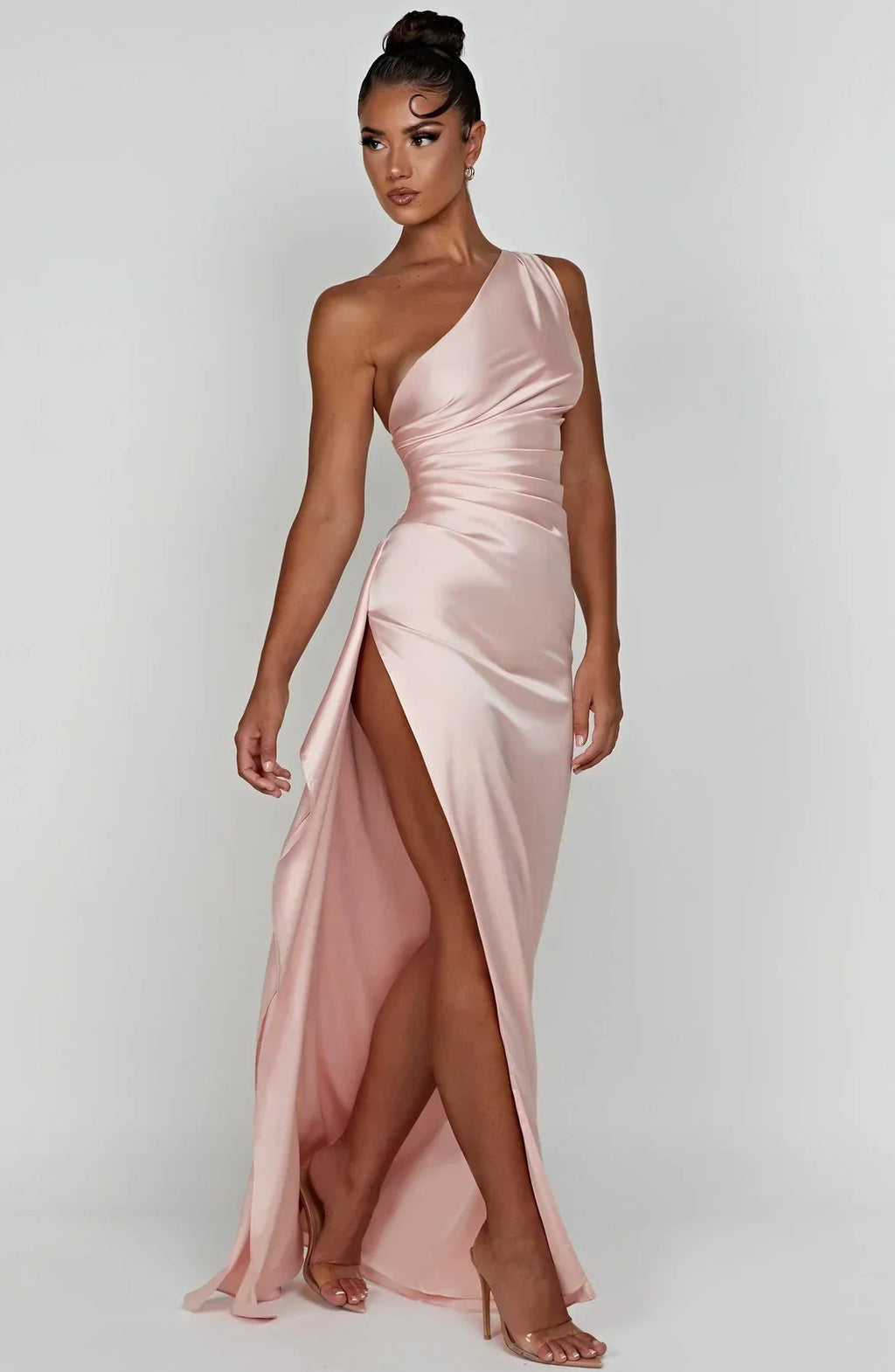 One-Shoulder Maxikleid Mara – Produktansicht