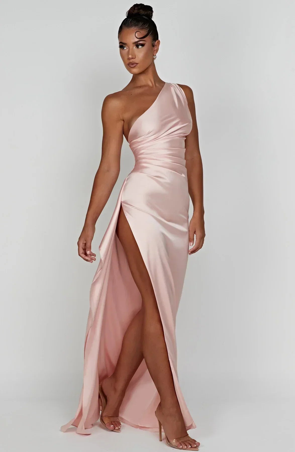 One-Shoulder Maxikleid Mara – Produktansicht