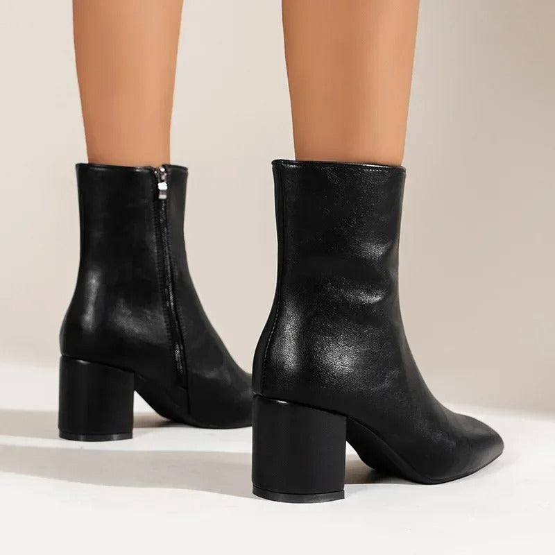 Mara Ankle Boots – Weiß – Produktansicht