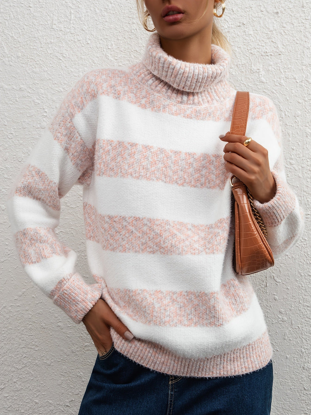 Rollkragenpullover Leona – Produktansicht