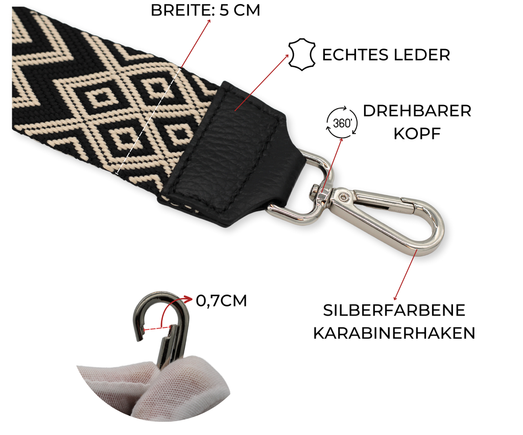 Schultergurt Elin – Produktansicht