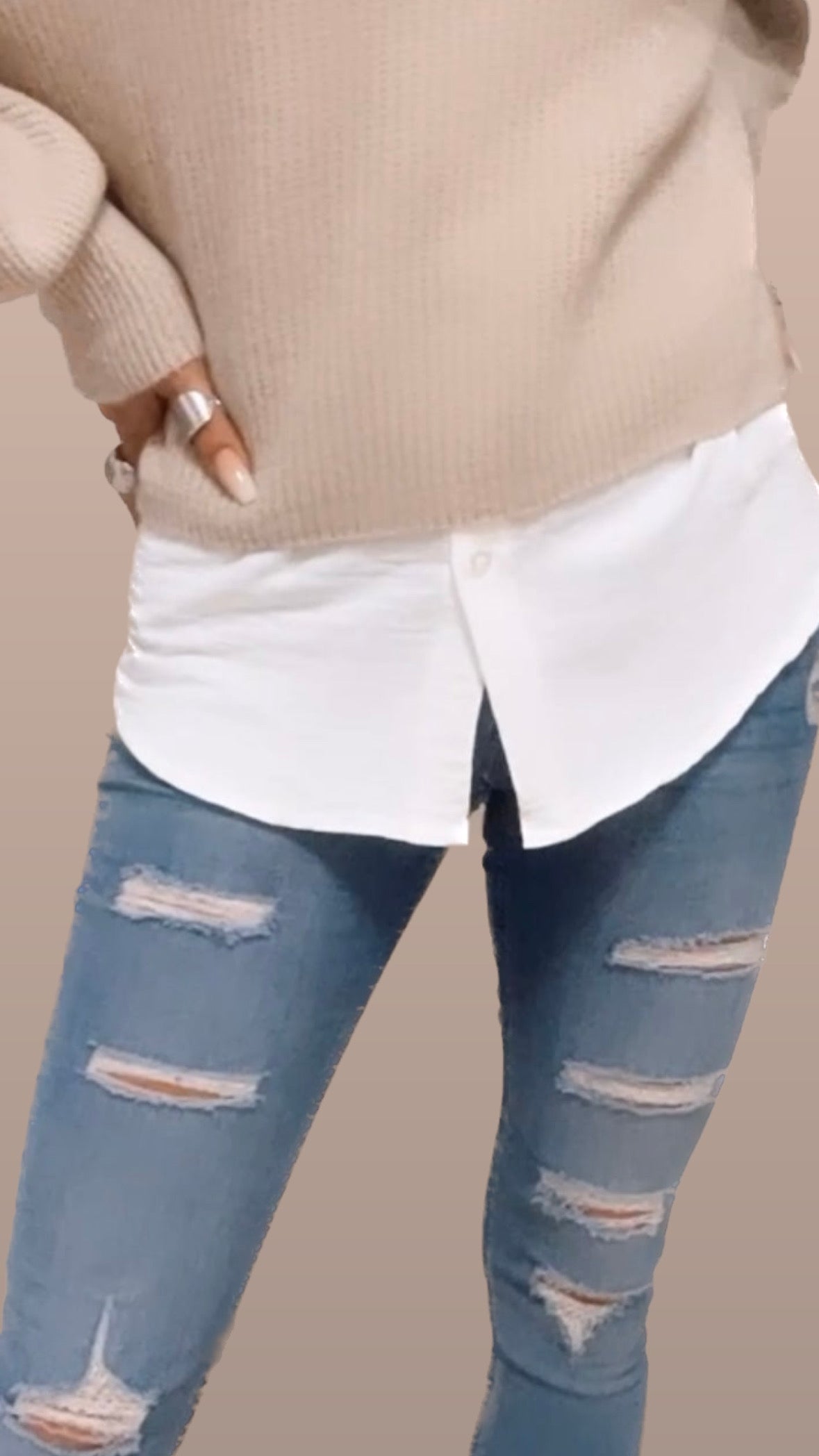 ARVON Mira Shirt Extender – Produktansicht