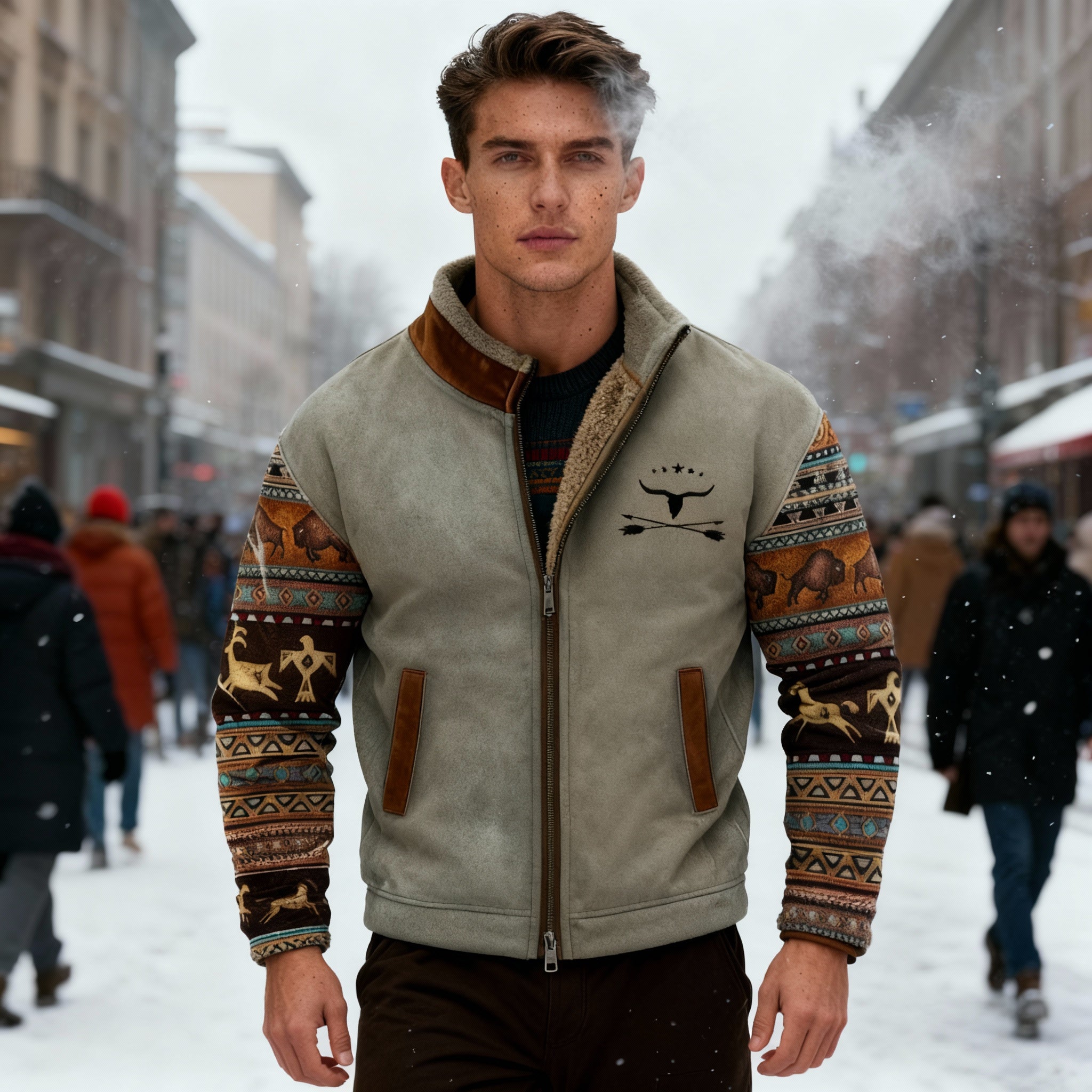 Fleecejacke Nilo – Produktansicht
