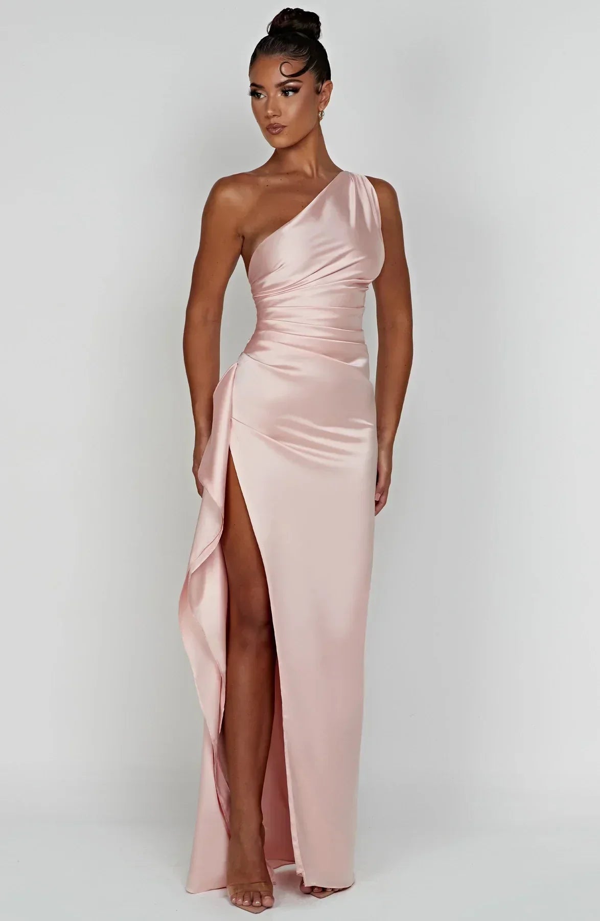 One-Shoulder Maxikleid Mara – Produktansicht