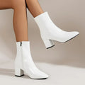 Mara Ankle Boots – Weiß – Produktansicht