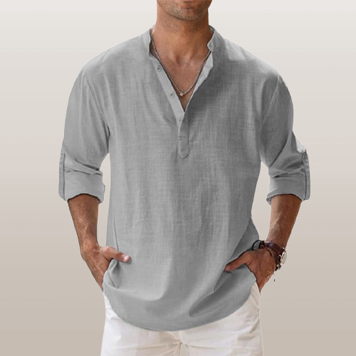 Henley-Shirt Nils – Produktansicht