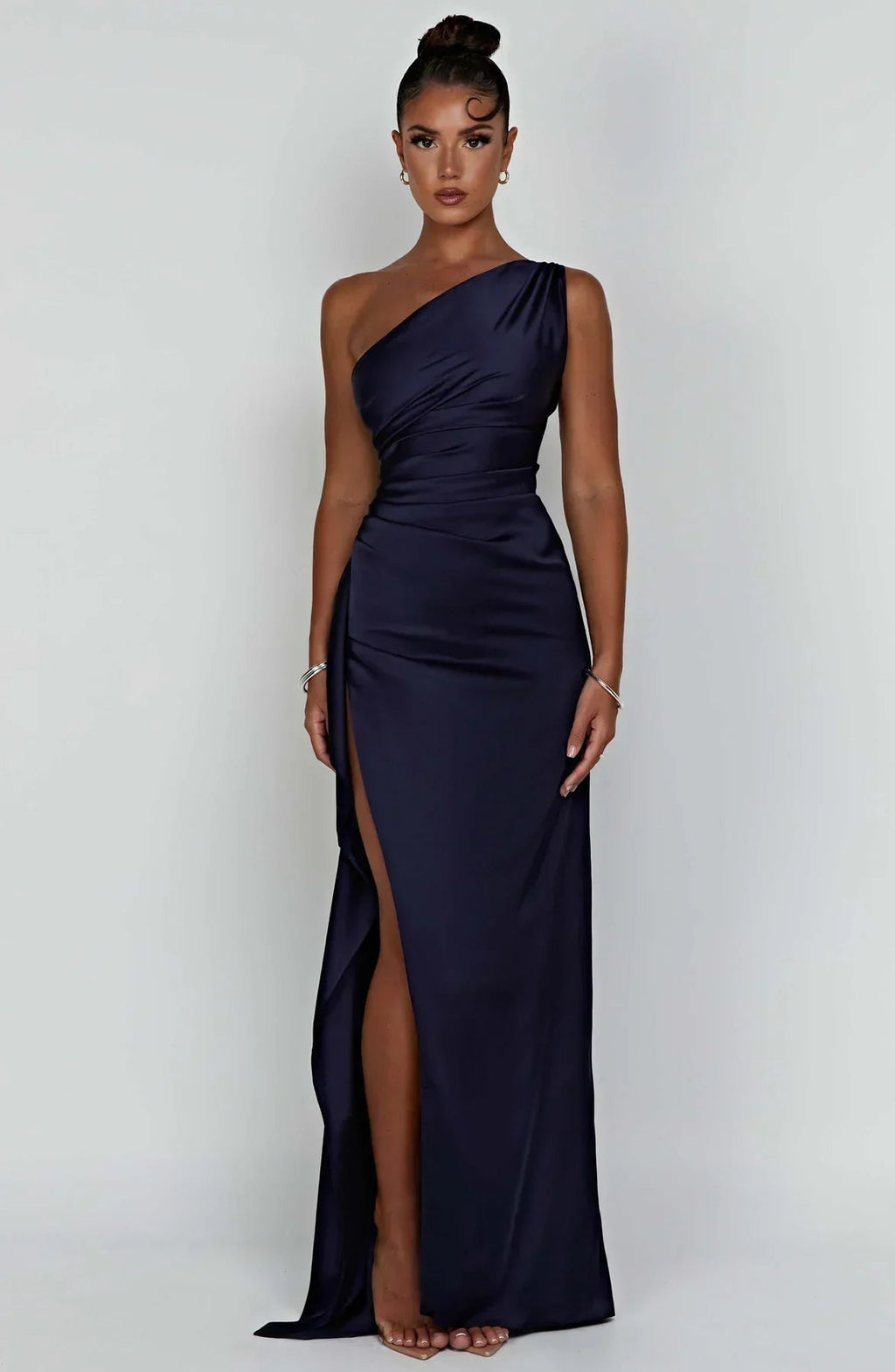 One-Shoulder Maxikleid Mara – Produktansicht