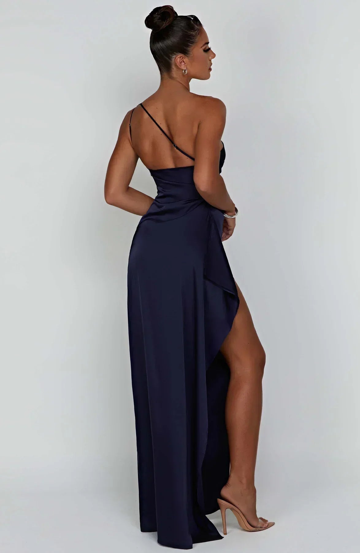 One-Shoulder Maxikleid Mara – Produktansicht