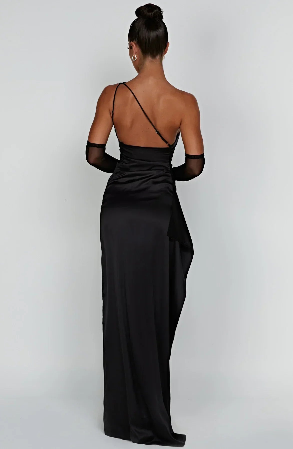 One-Shoulder Maxikleid Mara – Produktansicht