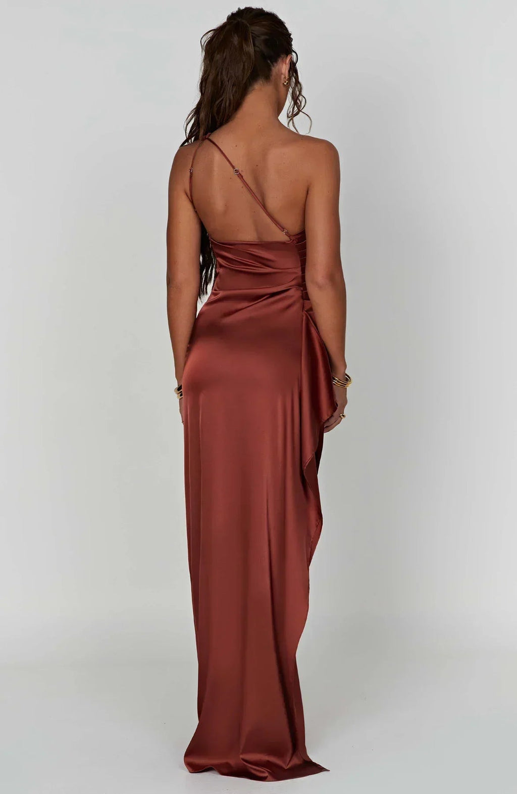 One-Shoulder Maxikleid Mara – Produktansicht