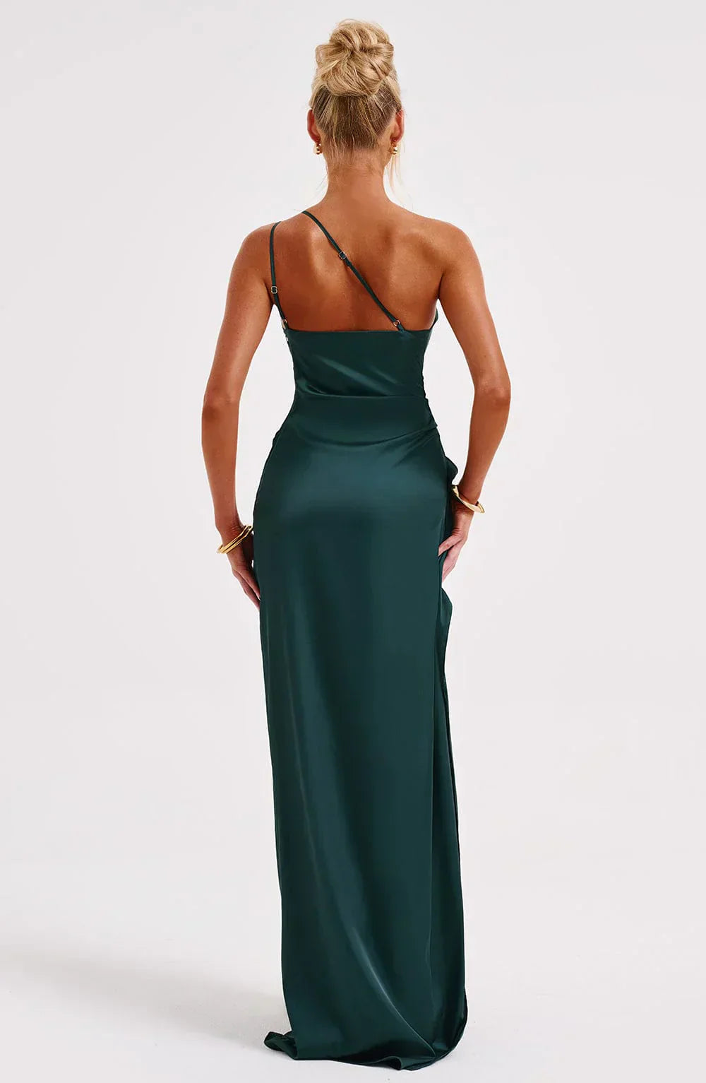 One-Shoulder Maxikleid Mara – Produktansicht