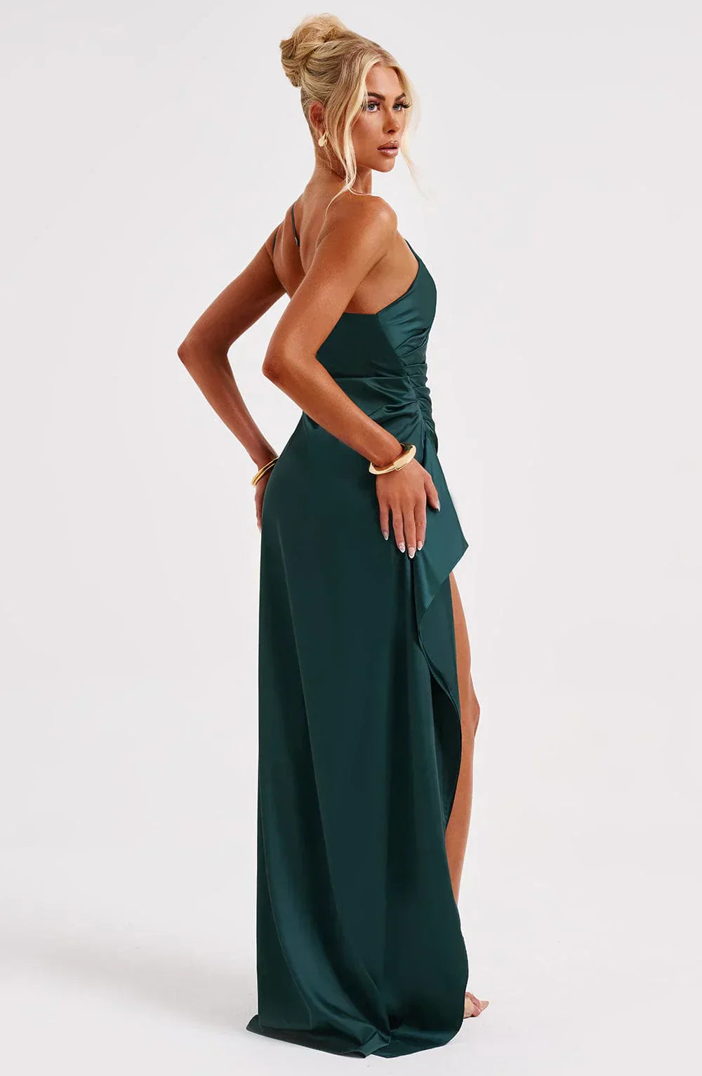 One-Shoulder Maxikleid Mara – Produktansicht