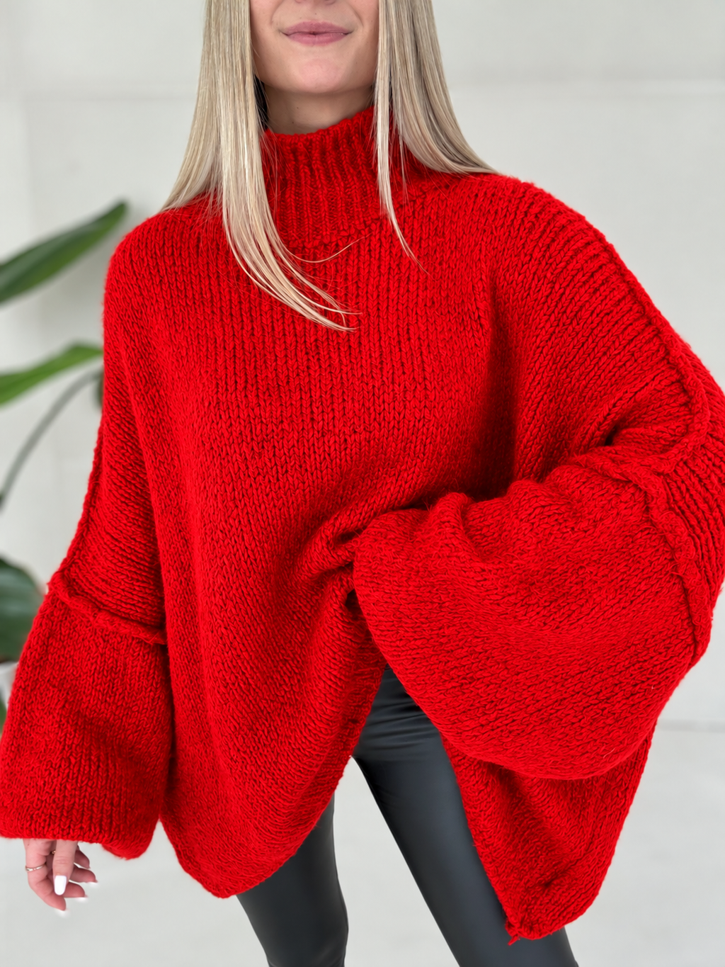Stehkragenpullover Alex – Produktansicht 1