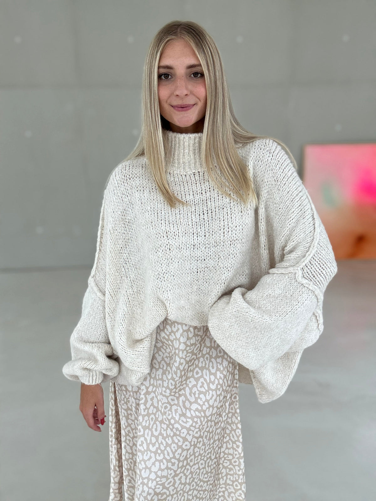 Stehkragenpullover Alex – Produktansicht 5