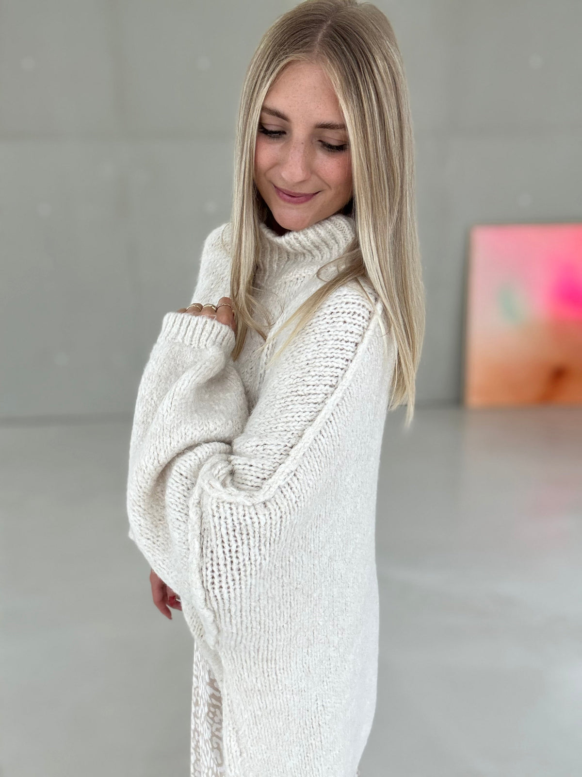 Stehkragenpullover Alex – Produktansicht 6