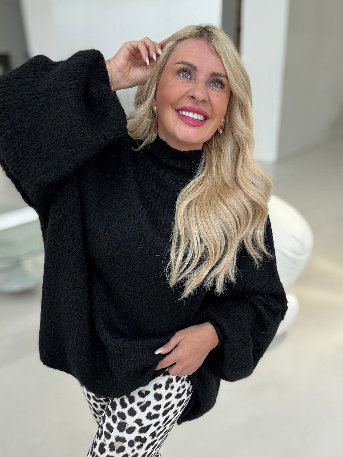 Stehkragenpullover Alex – Produktansicht 9