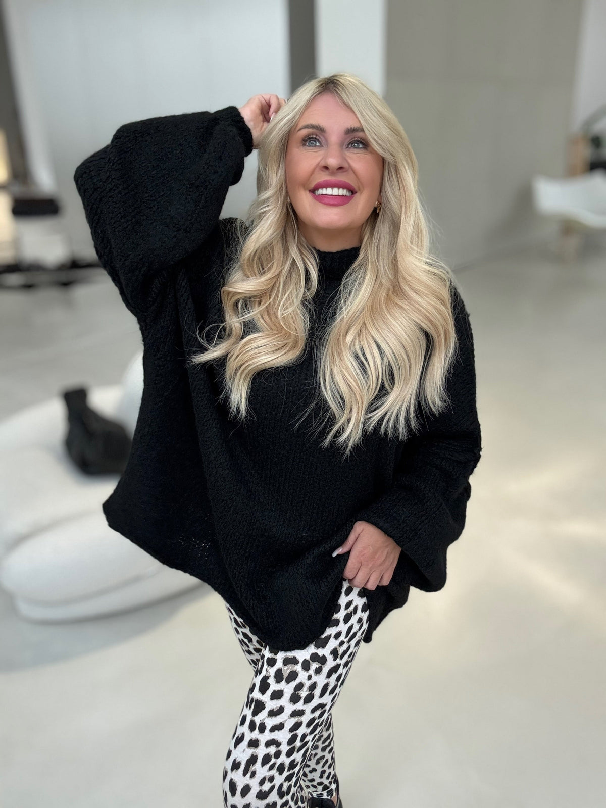 Stehkragenpullover Alex – Produktansicht 11