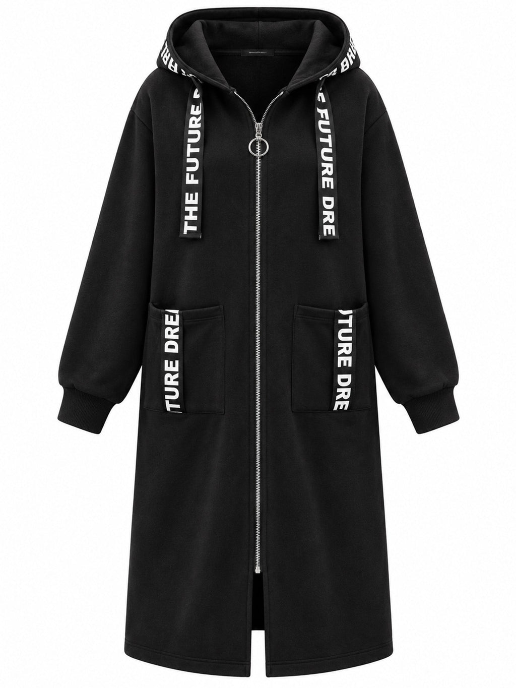 Lange Kapuzenjacke Liana – Produktansicht 5