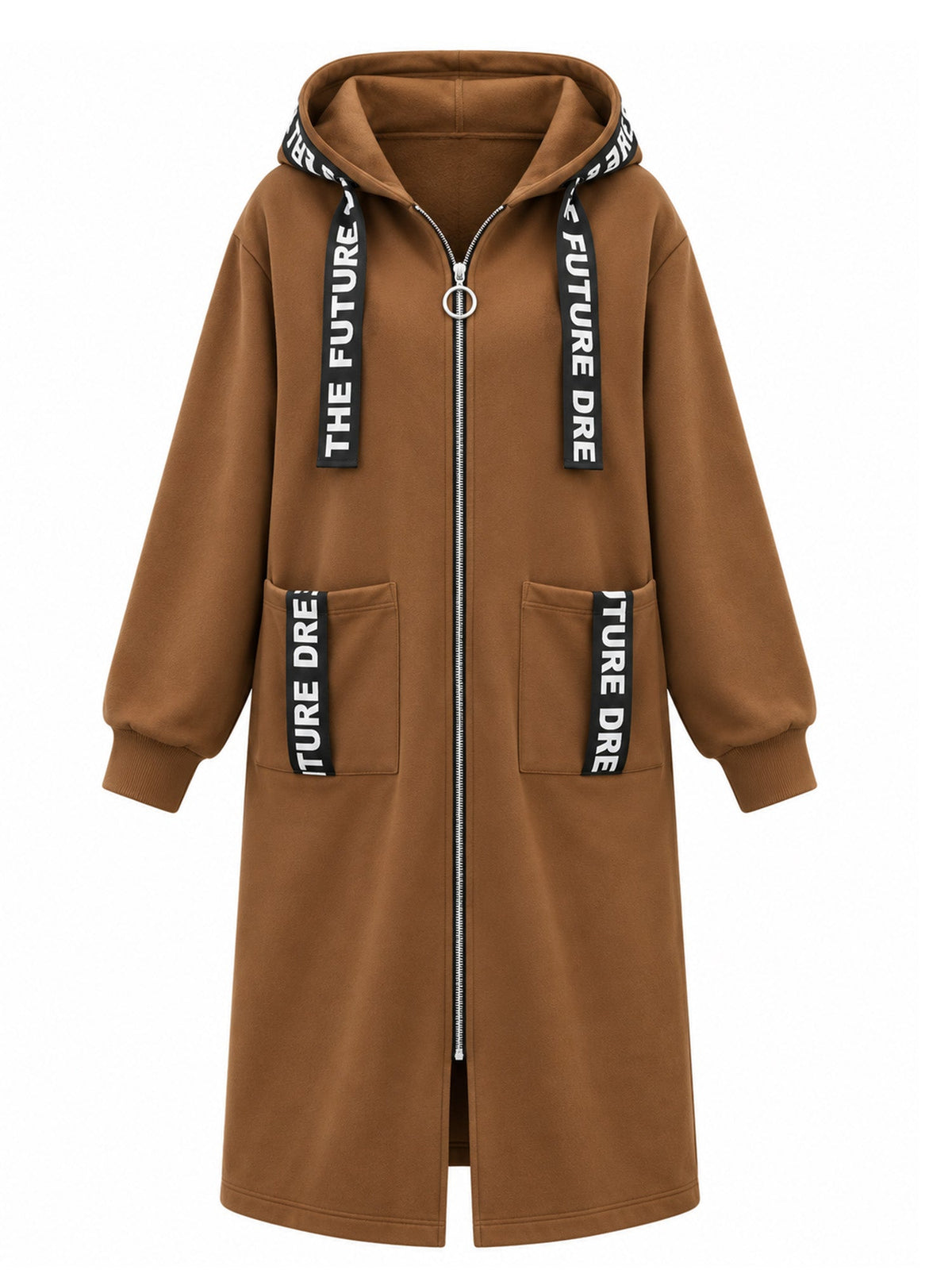 Lange Kapuzenjacke Liana – Produktansicht 19