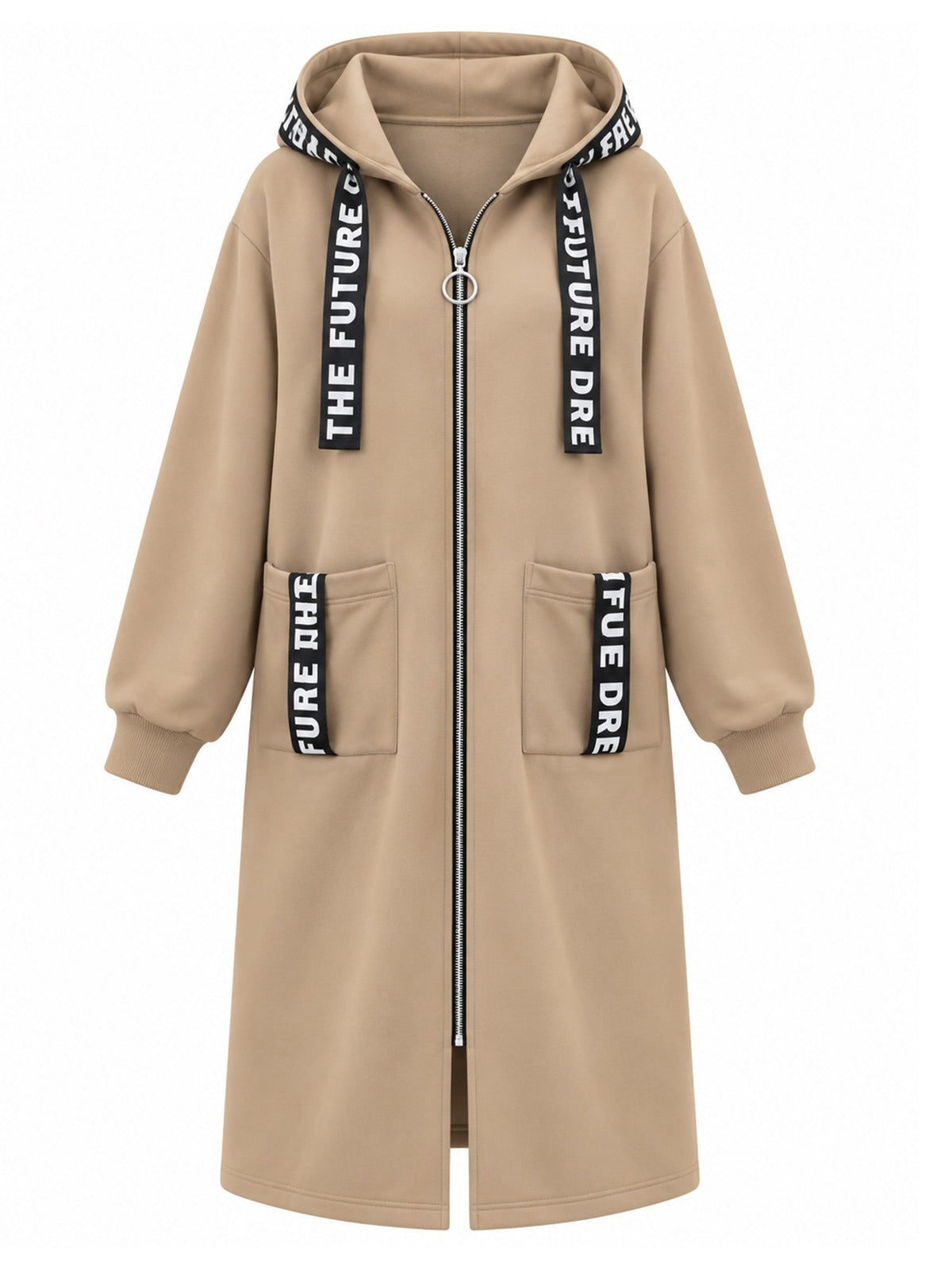 Lange Kapuzenjacke Liana – Produktansicht 24