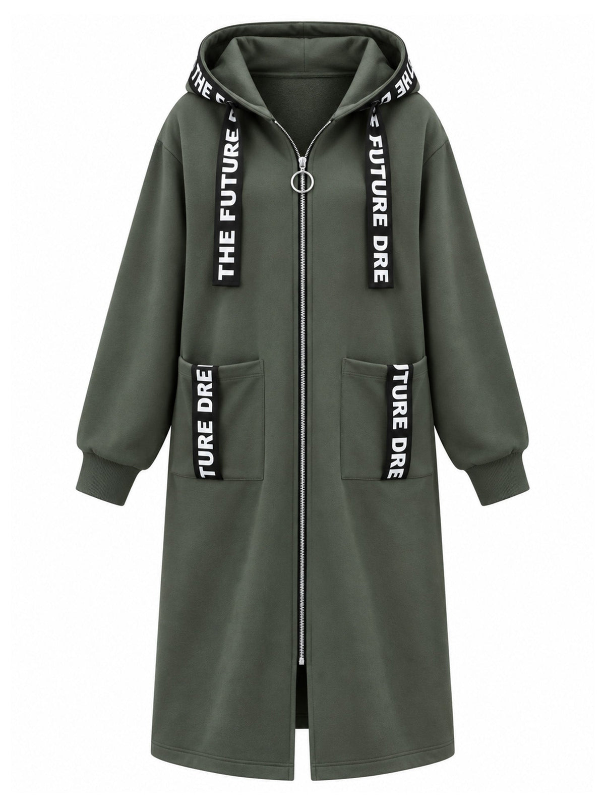 Lange Kapuzenjacke Liana – Produktansicht 29